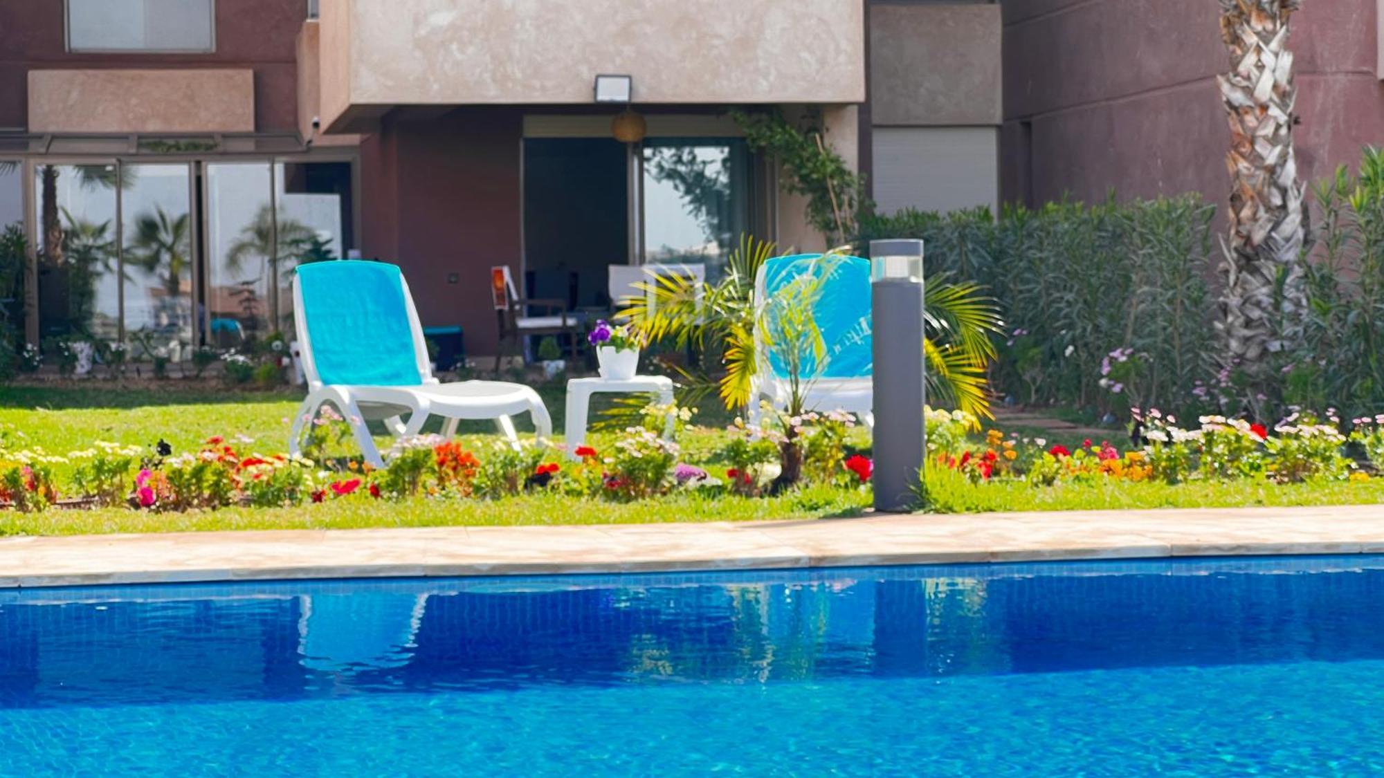 Mini-Villa Situee Dans Une Residence Prestigia A Marrakech, Avec Une Vue Sur La Piscine Et Le Golf Une Securite 24H Sur 24 Et Une Proximite Ideale De L Aeroport 5 Minutes C Est Une Offre Parfaite Pour Des Vacances Marrákes Kültér fotó